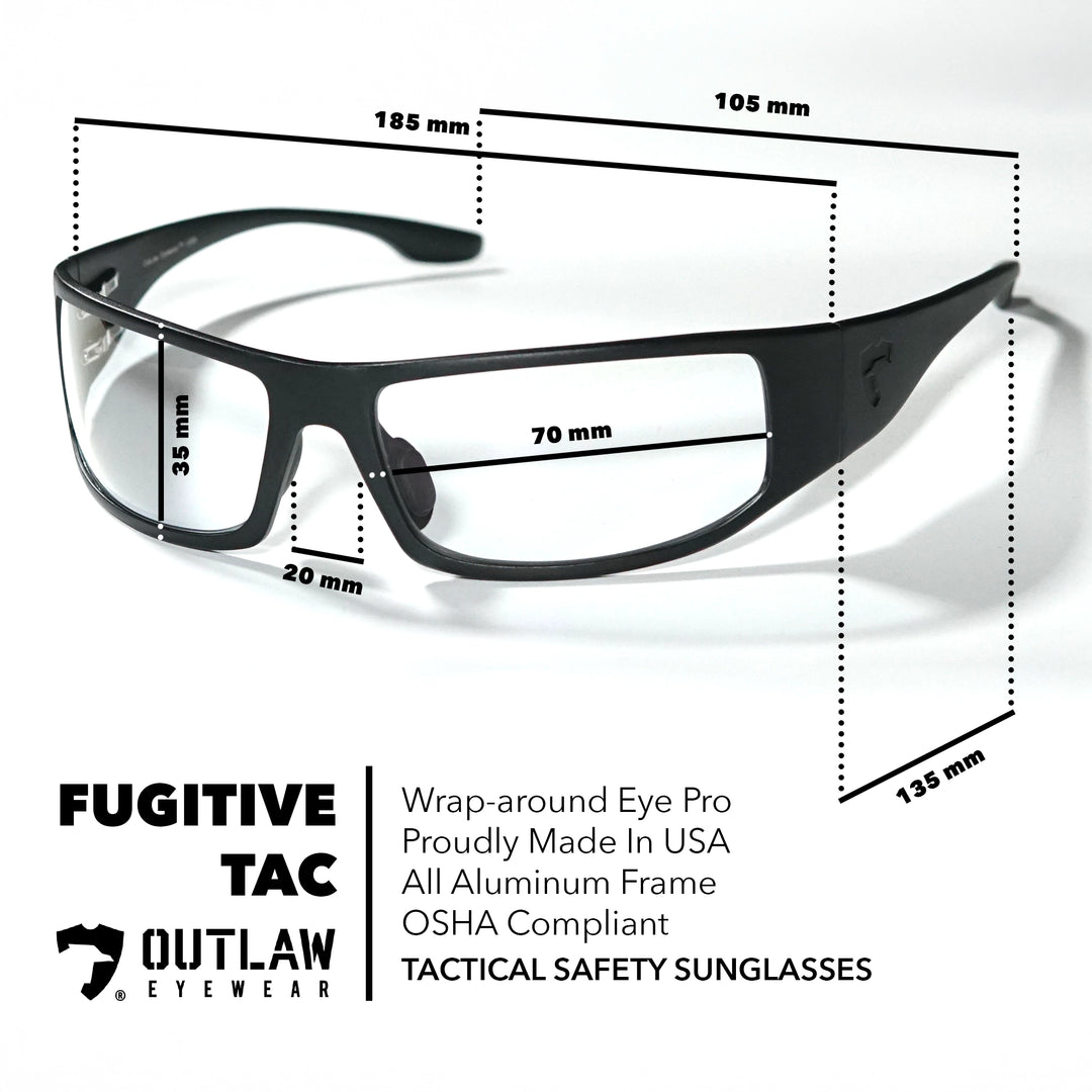 Fugitive TAC Ballistic Black 2 Pack Bundle