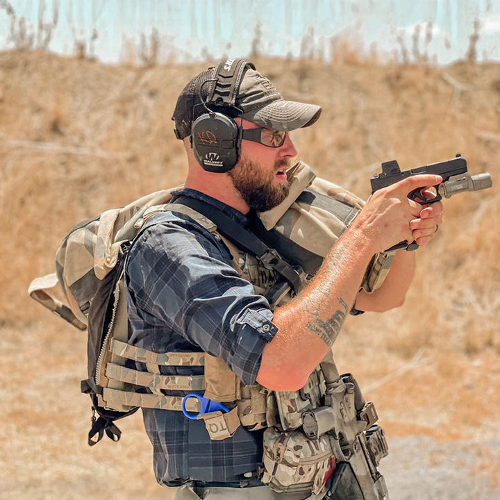 Fugitive TAC Op Aluminum Sunglass Black Frame Transition Day-Night Pathfinder X Lens