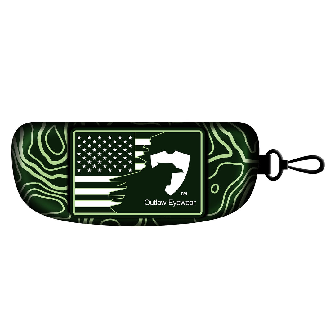 NVG Camo MoLLE Hard Shell Glasses Case