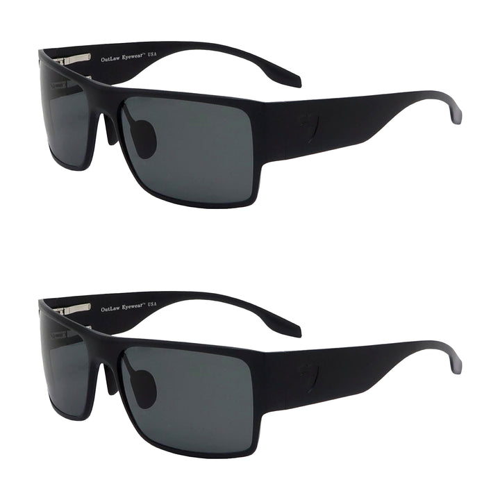 Raider TAC Black / Polarized - 2 Pack