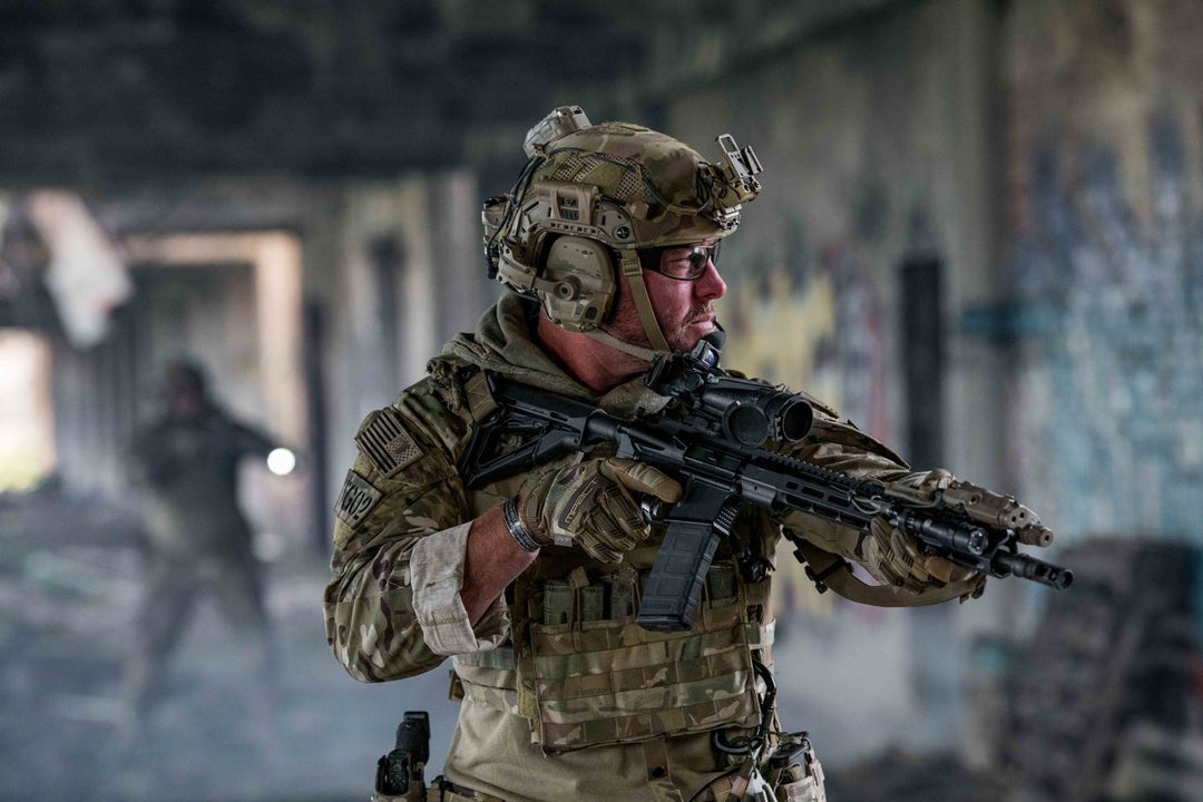 Fugitive TAC Op Aluminum Sunglass Black Frame Transition Day-Night Pathfinder X Lens