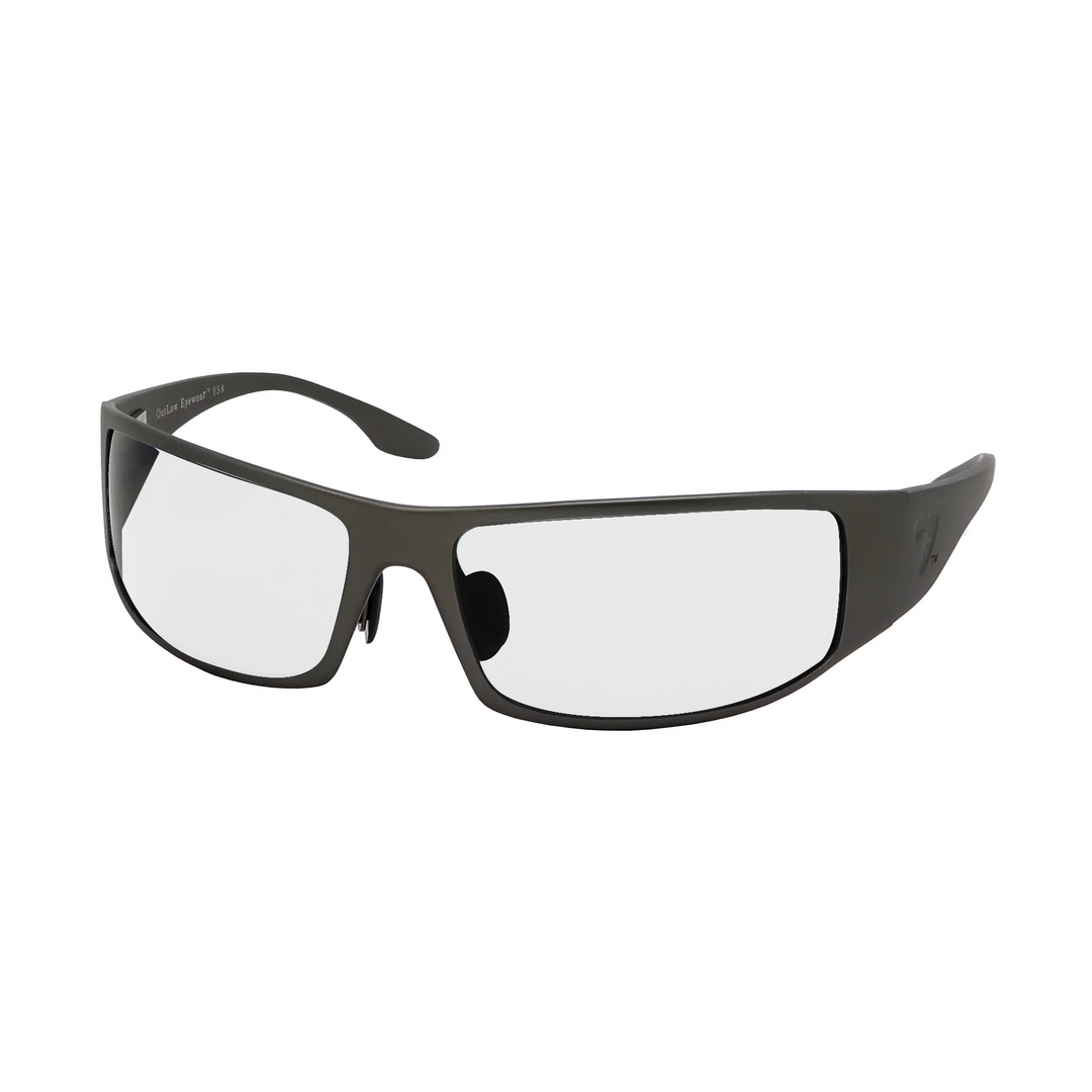 Fugitive TAC Brushed Gunmetal Rx - Bi-Focal Lens Tint