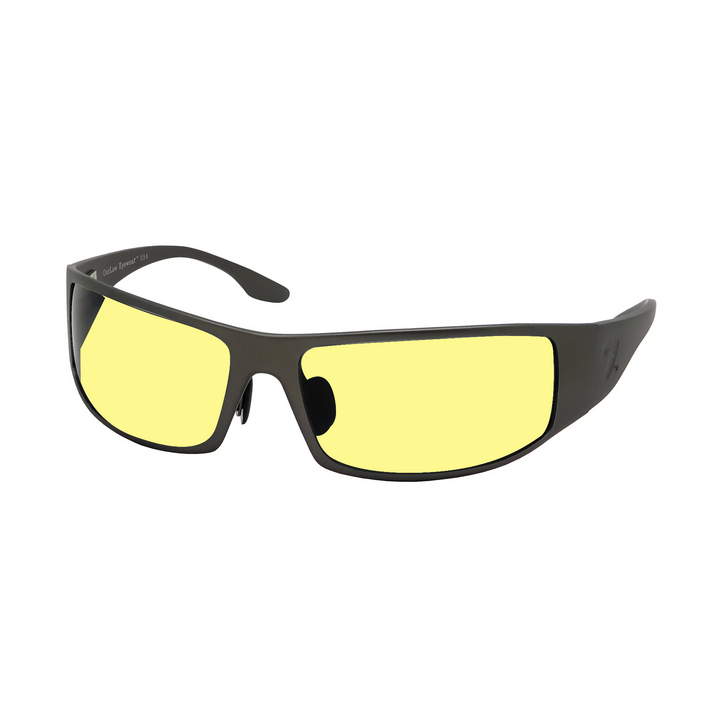 Fugitive TAC Brushed Gunmetal Rx - Bi-Focal Lens Tint