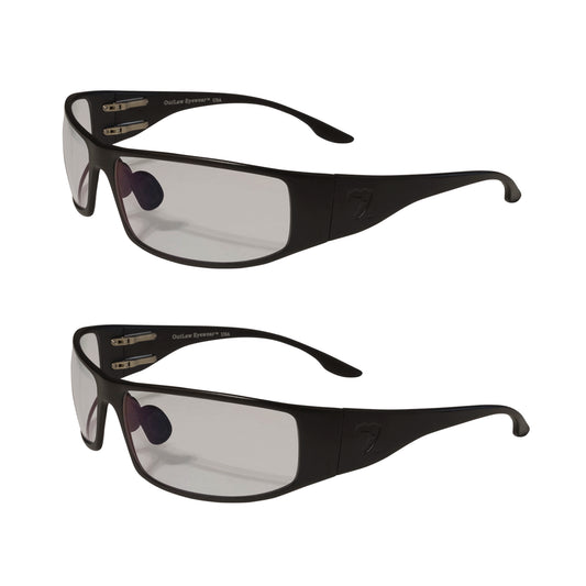 Fugitive TAC Black / Pathfinder 5.0 Transition - ANSI Z87.1-2015 (2 Pack)