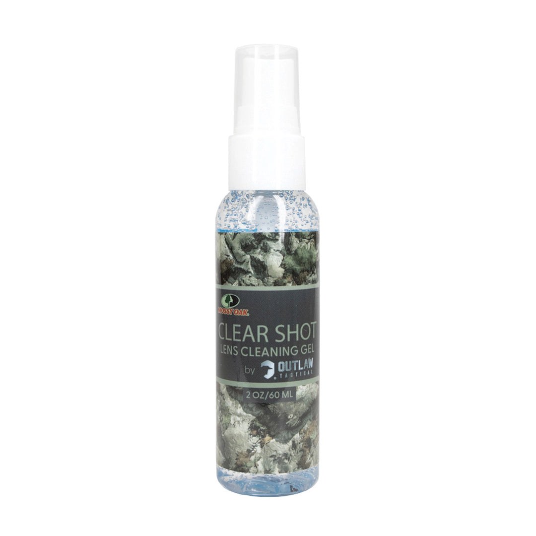 Mossy Oak ClearShot 2 Oz. Lens Cleaner Spray & Microfiber Cleaning Cloth