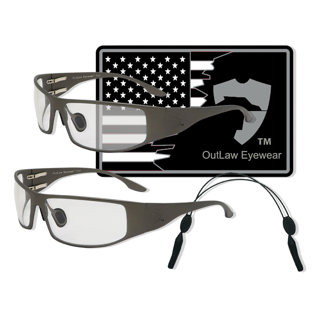 National Sunglasses Day | BOGO Nickel Fugitive TAC Transition - OutLaw Eyewear