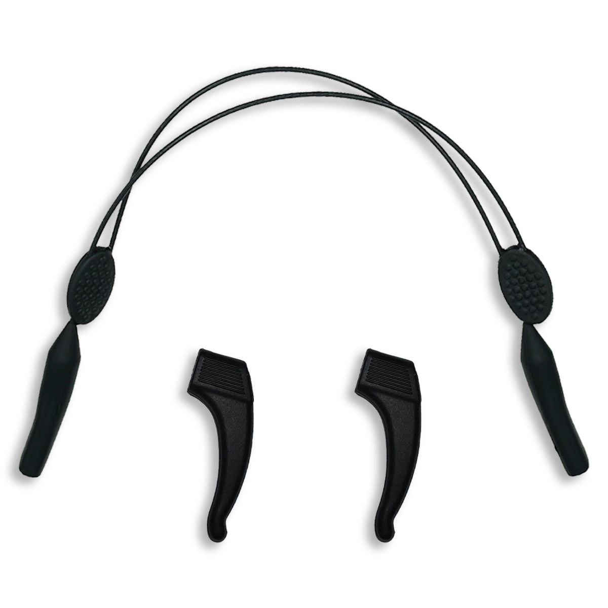 Tactical Glasses Retaining Cord & Ear Hook Grips