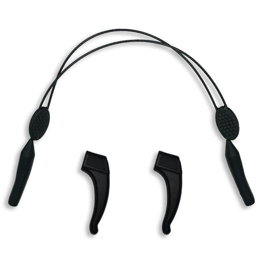 Tactical Glasses Retaining Cord & Ear Hook Grips