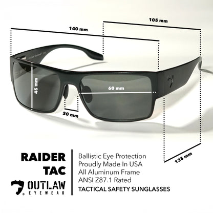 Raider TAC Black Prescription Rx