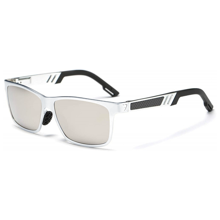 Wayfarer Mg Silver / Silver Mirror Polarized Lenses