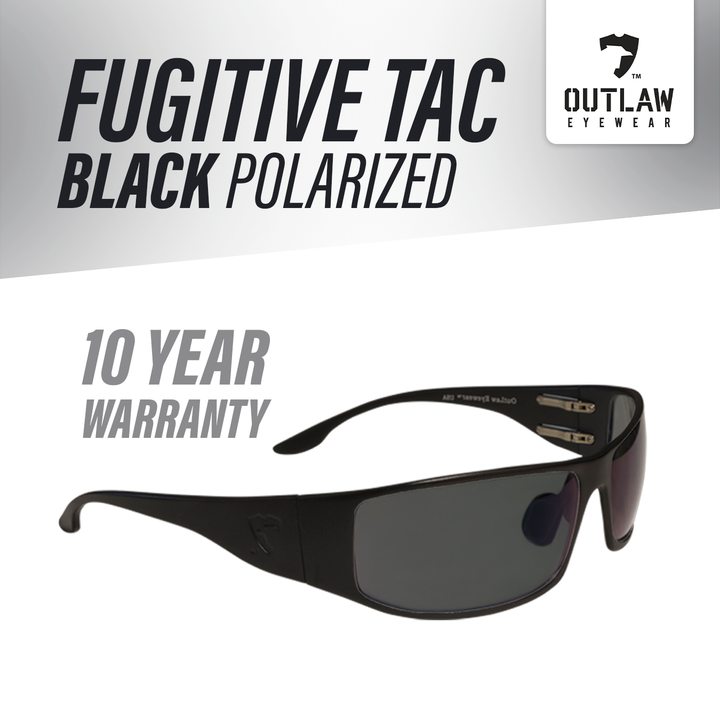 Fugitive TAC Black / Polarized - ANSI Z87.1-2015