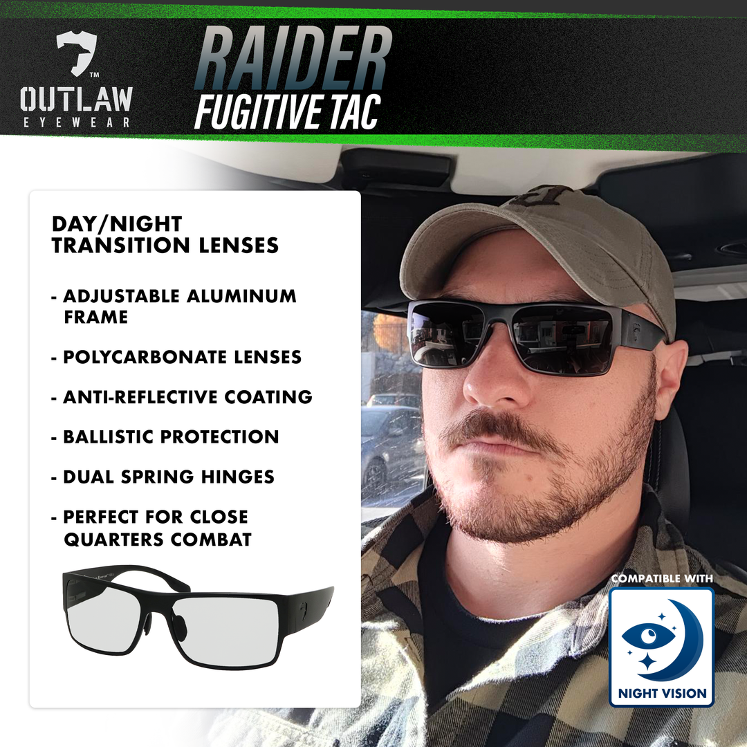 Raider TAC Black / Transitions
