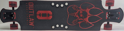 Fur Raptor Longboard Aluminum Skateboard 42"