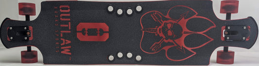 Fur Raptor Longboard Aluminum Skateboard 42"