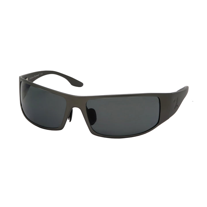 OutLaw Eyewear Fugitive TAC Nickel Polarized - V2.5 Tactical Sunglasses