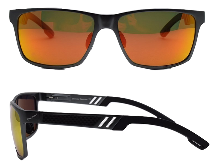 Wayfarer Mg Black / Sunburst Polarized Lenses