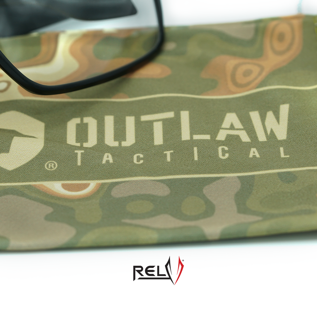 Relv Camo® X OutLaw Tactical® Cleaning Glasses Pouch